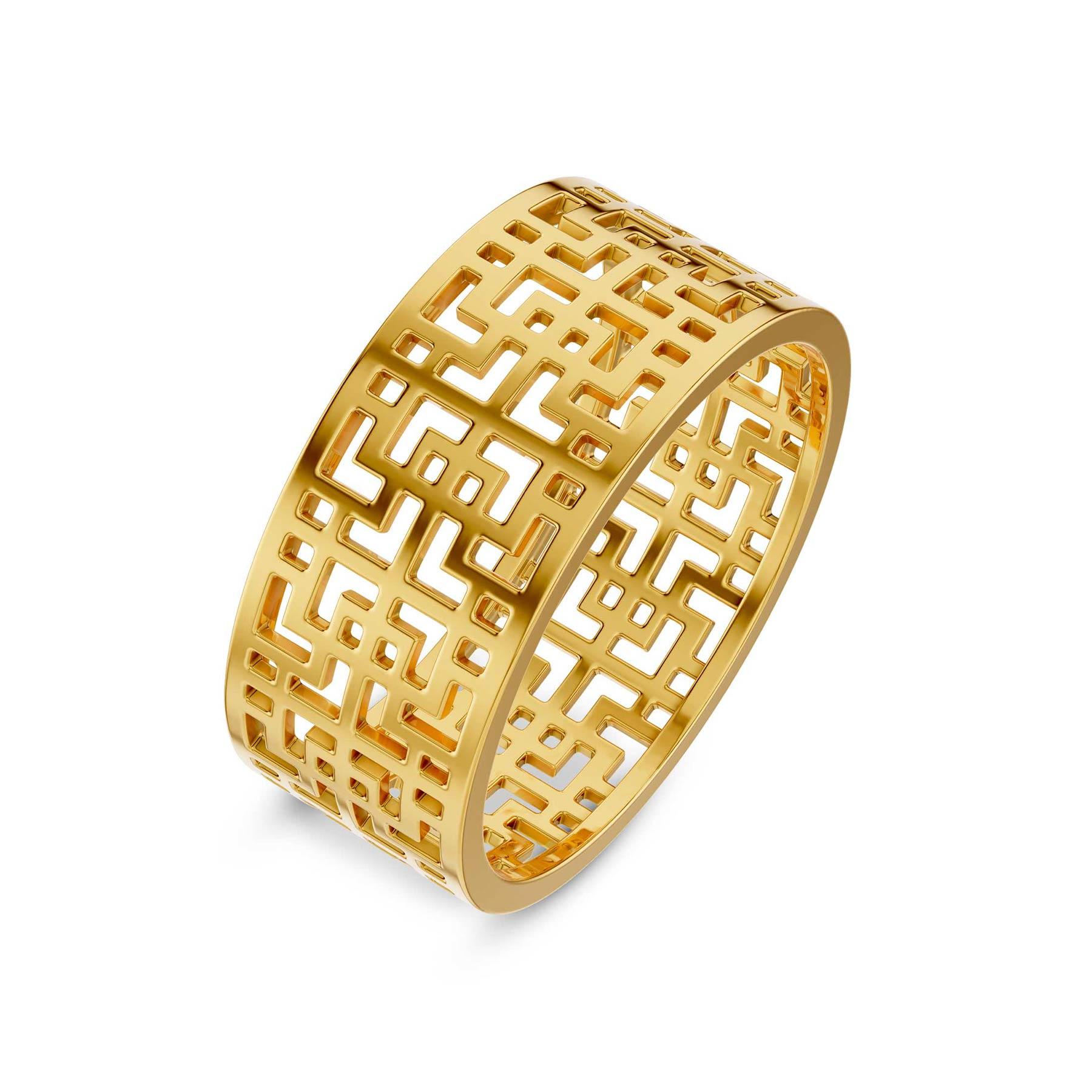 Yellow Gold 9KT Size 14