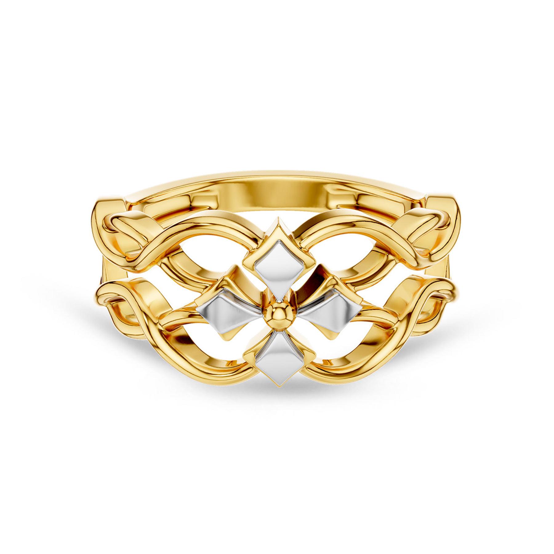 Yellow Gold 9KT Size 7