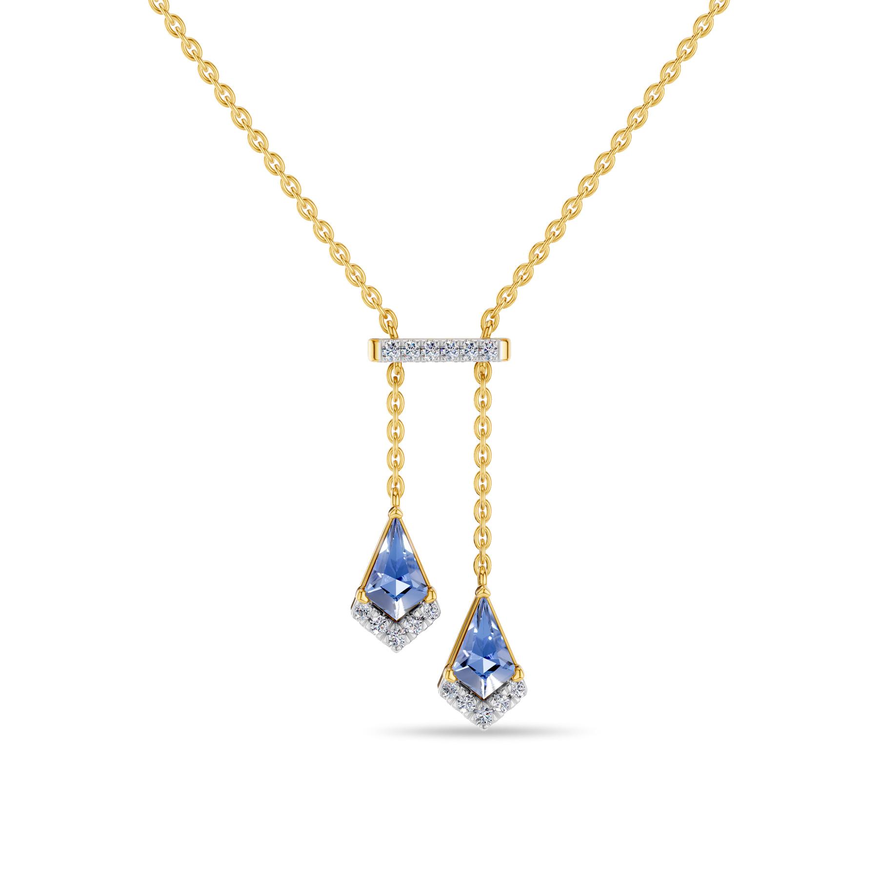 Yellow Gold 14KT SI-HI Gemstone